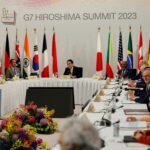 le sommet du g7 preside par le premier ministre japonais fumio kishida a hiroshima 1640090