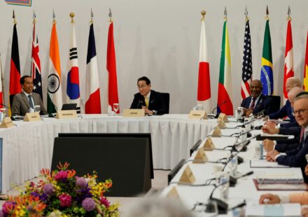 le sommet du g7 preside par le premier ministre japonais fumio kishida a hiroshima 1640090